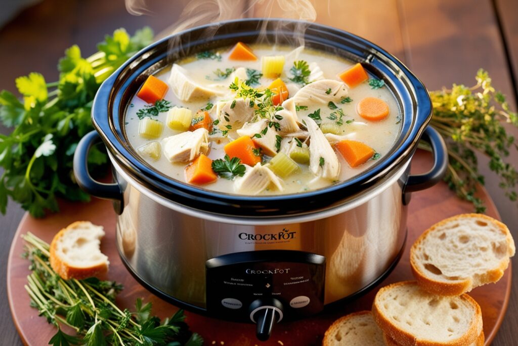 18 crockpot chicken soup 2