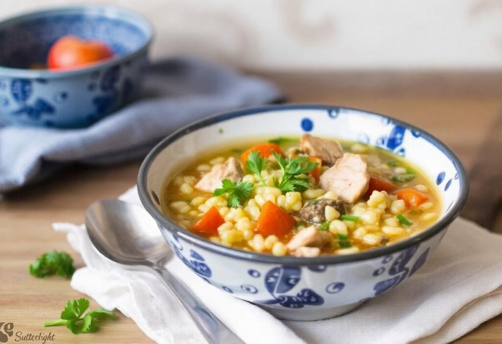 25 chicken couscous soup 2
