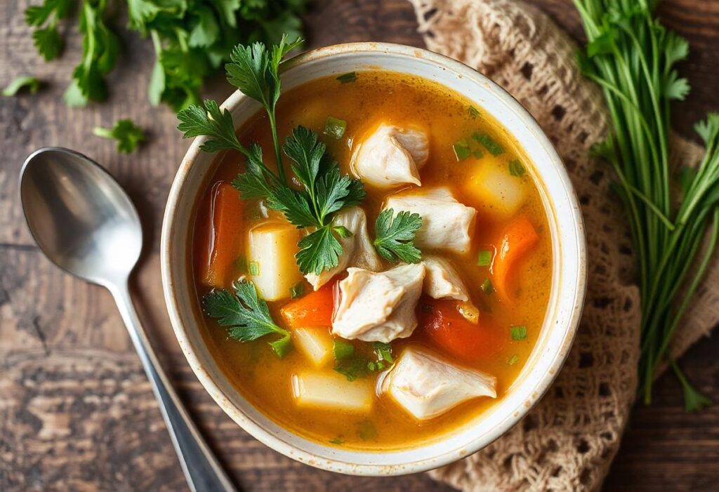 chicken vegetable soup