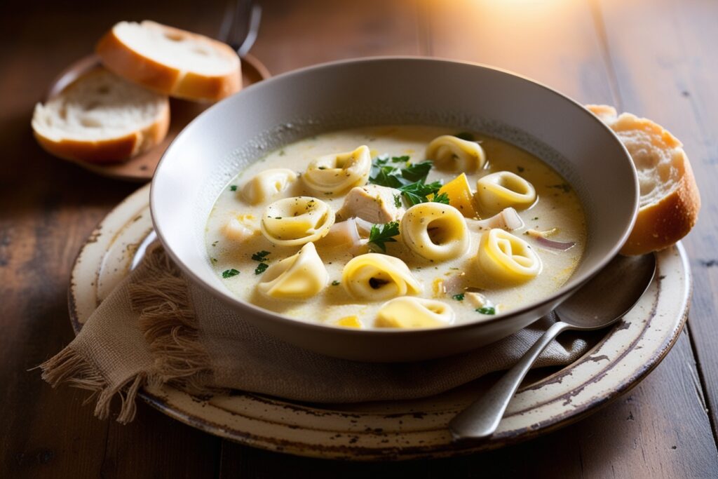 chicken tortellini soup